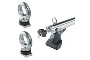 Δέστρες Συρταρωτές Cruz 941-310 Για Μπάρες Αλουμινίου T-Track "2 Eye-Bolts" M-8 2 Τεμάχια