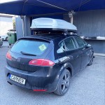 Μπαγκαζιέρα Οροφής Space 530L Silver Γυαλιστερή Με Διπλό Άνοιγμα
