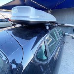 Μπαγκαζιέρα Οροφής Space 530L Silver Γυαλιστερή Με Διπλό Άνοιγμα