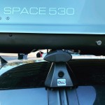 Μπαγκαζιέρα Οροφής Space 530L Silver Γυαλιστερή Με Διπλό Άνοιγμα