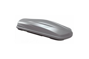 Μπαγκαζιέρα Οροφής Cube 470L Silver Mat Με Μονό Άνοιγμα