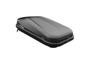 Μπαγκαζιέρα Οροφής Junior Easy 320L Μαύρη Ματ Με Μονό Άνοιγμα