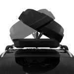 Μπαγκαζιέρα Οροφής Thule Force Xt L 450L Μαύρη Ματ Με Διπλό Άνοιγμα & Quick Fix Τοποθέτηση