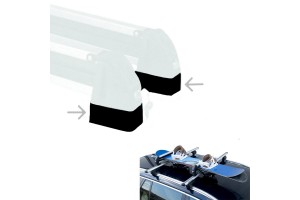 Βάσεις Για Μπάρα Σκι Αλουμινίου Iceberg 80x30mm 4 Τεμάχια