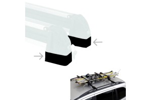 Βάσεις Ανύψωσης Για Μπάρα Σκι Αλουμινίου White Bear 4 Τεμάχια