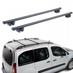 Μπάρες Οροφής Σιδερένιες Cruz 921-939 Oplus SR+150cm Railing System Μαύρες 2 Τεμάχια