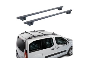 Μπάρες Οροφής Σιδερένιες Cruz 921-939 Oplus SR+150cm Railing System Μαύρες 2 Τεμάχια