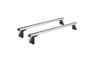 Μπάρες Οροφής Αλουμινίου Cruz Alu Cargo 924-327 Σετ Με Πόδια Για Honda HR-V 99-05 3D/5D Με Αεροτομή Ασημί 2 Τεμάχια