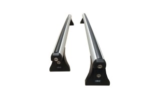 Μπάρες Οροφής Αλουμινίου Cruz Aluplus 925-400 Σετ Με Πόδια Για Seat Altea 04-15 / Toledo 05-09 Ασημί 2 Τεμάχια