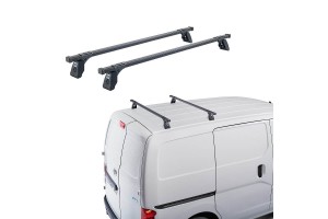 Μπάρες Οροφής Σιδερένιες Cruz Cargo Spro-105cm 922-005 Σετ Με Πόδια Για Seat Inca 95-97 / Vw Caddy 95-97 Με Τρύπες Στην Οροφή 2 Τεμάχια