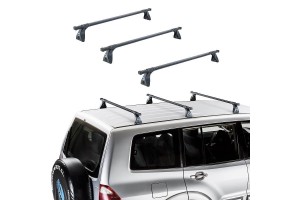 Μπάρες Οροφής Σιδερένιες Cruz Cargo Spro-120cm 922-426 Σετ Με Πόδια Για Suzuki Grand Vitara 5D 05-15 3 Τεμάχια