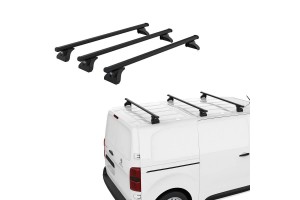 Μπάρες Οροφής Σιδερένιες Cruz 923-068 Cargo Xpro 2022 SF-160cm Μαύρες 3 Τεμάχια