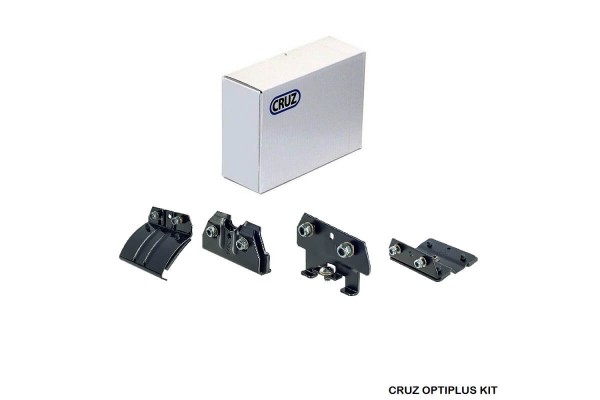 Πόδια / Άκρα Για Μπάρες Οροφής Cruz Optiplus 935-630 Για Seat Toledo 13+ 5D / Skoda Rapid 13+ 5D Σετ 4 Τεμάχια