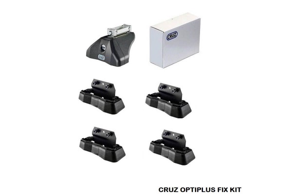 Πόδια / Άκρα Για Μπάρες Οροφής Cruz Optiplus Fix 936-004 Για Citroen C4 04-11 3D/5D Σετ 4 Τεμάχια