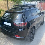 Σχάρα Οροφής Αυτοκινήτου Rackit Αλουμινίου Aero Μαύρη 127x96cm 28827