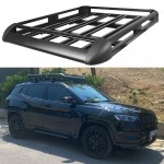 Σχάρα Οροφής Αυτοκινήτου Rackit Αλουμινίου Aero Μαύρη 127x96cm 28827