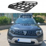 Σχάρα Οροφής Αυτοκινήτου Rackit Αλουμινίου Aero Μαύρη 127x96cm 28827