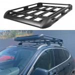 Σχάρα Οροφής Αυτοκινήτου Rackit Αλουμινίου Aero Μαύρη 127x96cm 28827