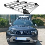 Σχάρα Οροφής Αυτοκινήτου Rackit Αλουμινίου Aero Ασημί 127x96cm 28832