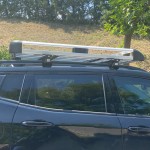 Σχάρα Οροφής Αυτοκινήτου Rackit Αλουμινίου Aero Ασημί 140x100cm 28833