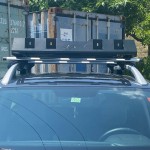 Σχάρα Οροφής Αυτοκινήτου Rackit Ενισχυμένη Σιδερένια Μαύρη 140x100cm 28835