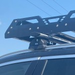 Σχάρα Οροφής Αυτοκινήτου Rackit Ενισχυμένη Σιδερένια Μαύρη 140x100cm 28835