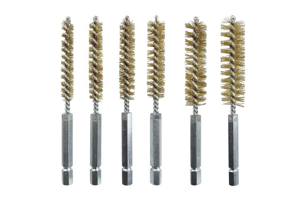 Maestro TBS-06SS Σετ 6 Τεμαχιων Βουρστες Καθαρισμου Inox