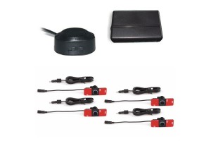 Bizzar Σύστημα Παρκαρίσματος 4 Μαύροι Oem Αισθητήρες (εσωτ. τοποθέτησης)