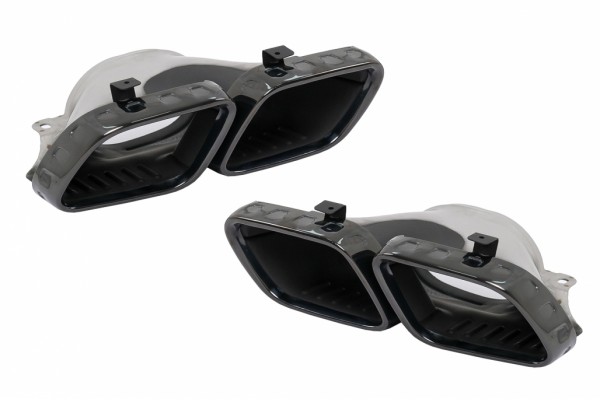 Μαύρες Άκρες Σιγαστήρα Εξάτμισης Κατάλληλες Για Mercedes Gle W167 Gle Coupe C167 Gls X167 (2019-up) Amg Gt 4-Door X290 Μαύρες Άκρες Σιγαστήρα Εξάτμισης Κατάλληλες Για Mercedes Gle W167 Gle Coupe C167 Gls X167 (2019-up) Amg Gt 4-Door X290