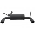 Πλήρες Σύστημα Εξάτμισης Axle-Back Κατάλληλο Για Jeep Wrangler Rubicon Jk (2007-2017) Διπλή Εκκένωση Εξάτμισης