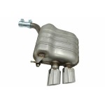 Πλήρες Σύστημα Εξάτμισης Με Διπλές Άκρες Σιγαστήρα Κατάλληλο Για Audi Q5 8R (11.2008-2016) Χρωμιωμένο