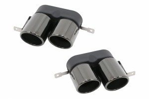 Μπούκες Εξάτμισης Κατάλληλες Για Bmw Σειρά 3 G20 G28 M-Sport (2019-και μετά) Μαύρο Τιτανίου