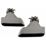 Μπούκες Εξάτμισης Κατάλληλες Για Bmw Σειρά 5 Sedan Touring F10 F11 F18 550i V8 Lci Square Design