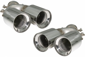 Μπούκες Σιγαστήρα Εξάτμισης Κατάλληλες Για Bmw Σειρά 5 G30 G31 G38 Σειρά 6 G32 (2016-2020) M5 Σχεδιασμός Χρωμίου