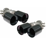 Μπούκες Σιγαστήρα Εξάτμισης Κατάλληλες Για Bmw Σειρά 5 G30 G31 G38 (2016-2020) Σειρά 6 G32 (2016-2020) M5 Design Black