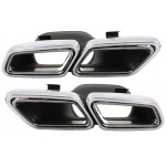Μπούκες Εξάτμισης Κατάλληλες Για Mercedes S-Class W222 E-Class W212 S212 Facelift Cls W218 SL-Class R231 E63 S63 SL65 Design