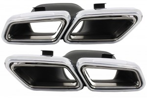 Μπούκες Εξάτμισης Κατάλληλες Για Mercedes S-Class W222 E-Class W212 S212 Facelift Cls W218 SL-Class R231 E63 S63 SL65 Design