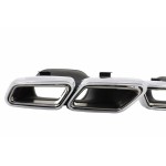 Μπούκες Εξάτμισης Κατάλληλες Για Mercedes S-Class W222 E-Class W212 S212 Facelift Cls W218 SL-Class R231 E63 S63 SL65 Design