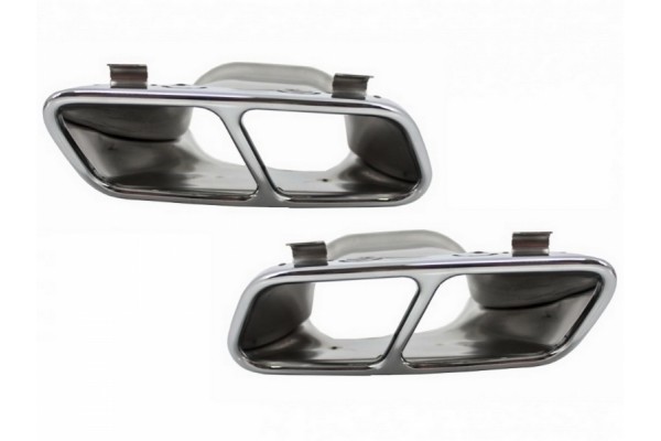 Μπούκες Εξάτμισης Κατάλληλες Για Mercedes A-Class W176 (2012-2018) Cla W117 C117 (2012-2018) A45 CLA45 Design Μπούκες Εξάτμισης Κατάλληλες Για Mercedes A-Class W176 (2012-2018) Cla W117 C117 (2012-2018) A45 CLA45 Design