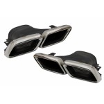 Μπούκες Εξάτμισης Κατάλληλες Για Mercedes E-Class W213 (2016-και μετά) E63 Design Glc Suv X253 Glc Coupe C253 (2015-2017)