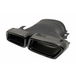 Μπούκες Εξάτμισης Κατάλληλες Για Mercedes E-Class W213 (2016-up) E63 Design Glc Suv X253 Glc Coupe C253 (2015-2017) Μαύρο