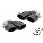 Μπούκες Εξάτμισης Κατάλληλες Για Mercedes A-Class W177 Cla Ii X118 C118 Gla Suv H247 Glb Suv X247 35 Amg / 45 Amg (2018-) 45S Design Black