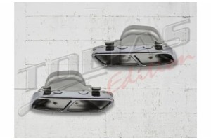 Μπούκες Εξάτμισης Κατάλληλες Για Mercedes A-Class W176 (2012-2018) Cla W117 C117 (2012-2018) A45 CLA45 Design