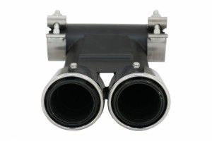 Μπούκες Σιγαστήρα Εξάτμισης Κατάλληλες Για Porsche 718 Cayman Boxster 982 (2016-up) Χρωμιωμένο