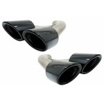 Μπούκες Εξάτμισης Κατάλληλες Για Porsche Cayenne 92A Facelift (10/2014-2017) Gts Design Piano Black