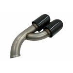 Μπούκες Εξάτμισης Κατάλληλες Για Porsche Cayenne 92A Facelift (10/2014-2017) Gts Design Piano Black