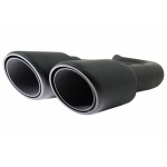 Μπούκες Εξάτμισης Κατάλληλες Για Porsche Cayenne 92A V6 V8 Diesel (05.2010-09.2014) Gts Design Matte Black