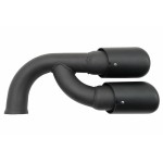 Μπούκες Εξάτμισης Κατάλληλες Για Porsche Cayenne 92A V6 V8 Diesel (05.2010-09.2014) Gts Design Matte Black