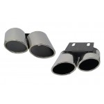 Μπούκες Εξάτμισης, Σωλήνες Ολίσθησης Κατάλληλες Για Audi A3 8V Sedan Sportback Coupe (2012-2017) S3 Quad Design