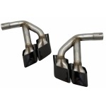 Μπούκες εξάτμισης, Σωλήνες Ουράς Κατάλληλοι Για Audi Q7 4M (2015-2019) SQ7 Design Black Only 3.0 Βενζίνη Βενζίνη